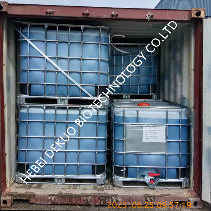 Shipment of Liquid Sulphur Black